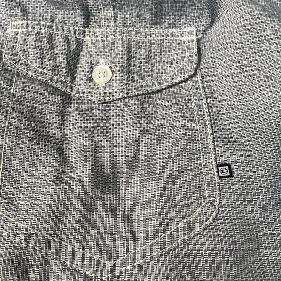 Ocean Current Men's Long Sleeve Button Down Shirt Gray XXL - Picture 3 of 7